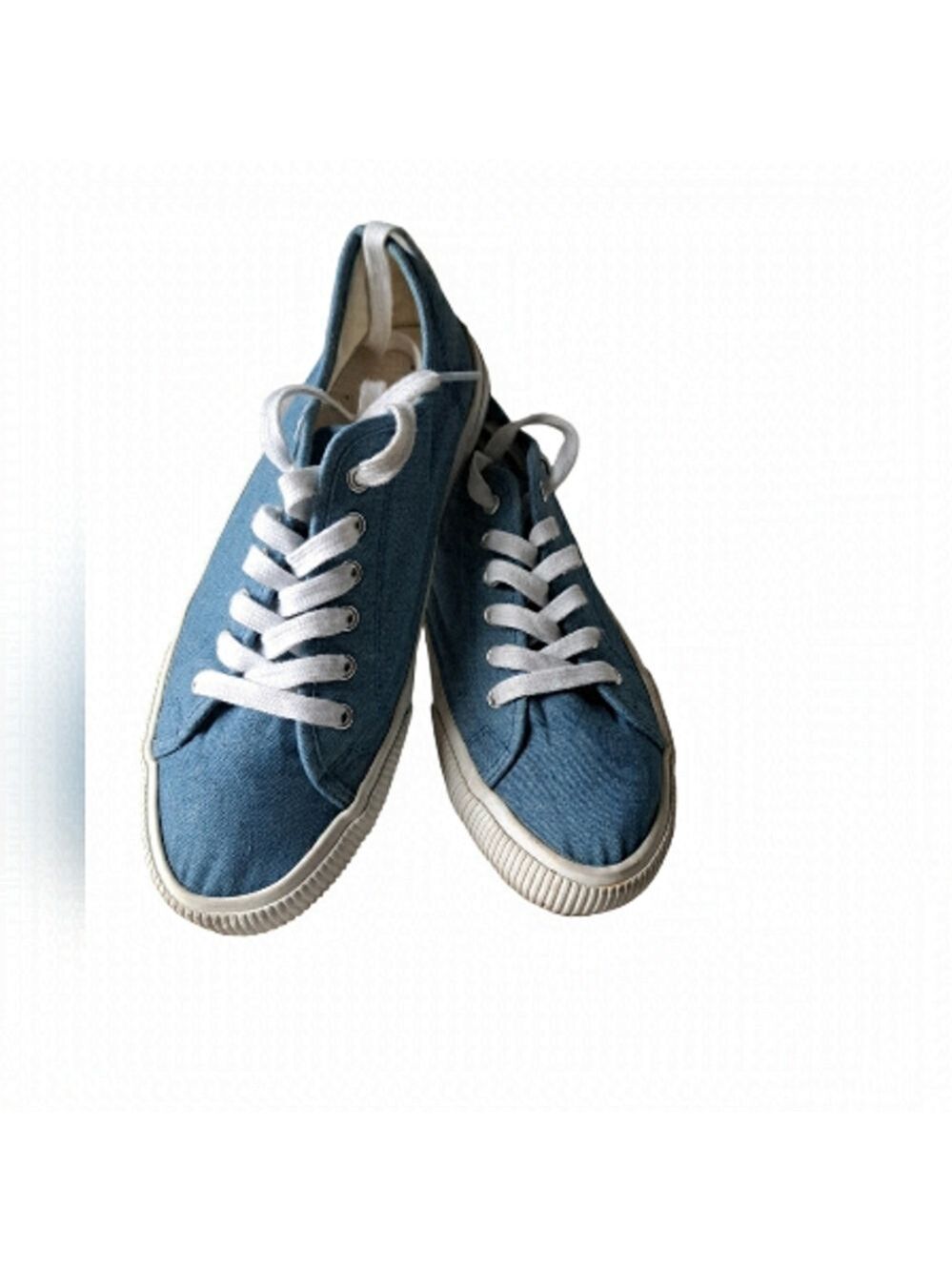 HURLEY canvas denim blue jean sneakers shoes CETA streetwear preppy ladies 8
